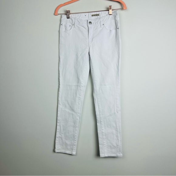 Ralph Lauren Crisp White Skinny Jeans Size 12 - Picture 1 of 10